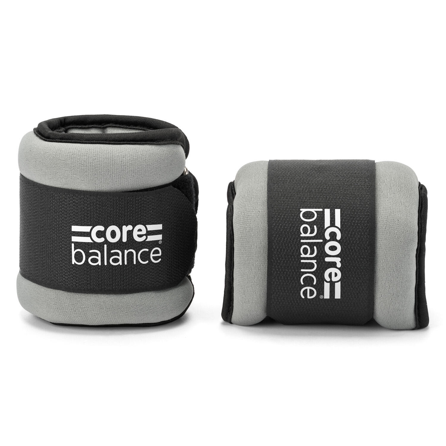 CORE BALANCE Ankle Wrist Weights x 2 Neoprene Adjustable Running Walking Strength Training