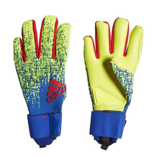 Guanti da Portiere Adidas Dn8581 Unisex Solar Giallo/Bold Blu