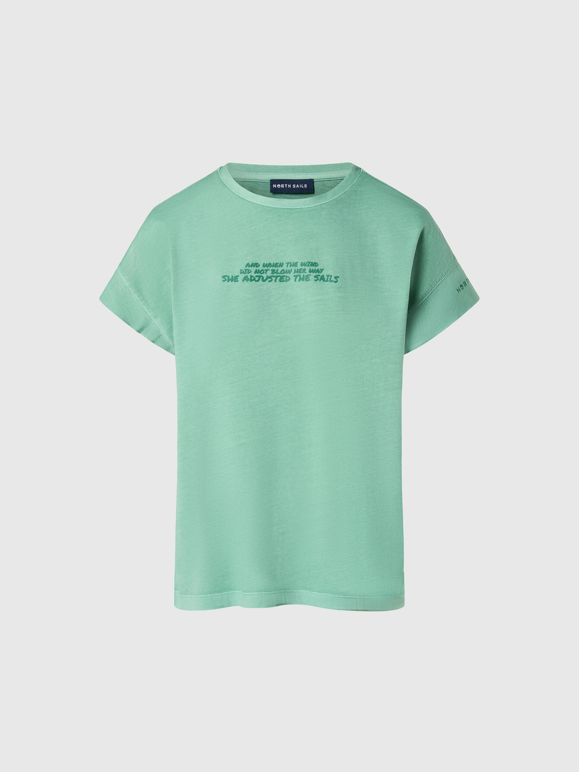 T-shirt avec imprimé slogan pour femme 3/3