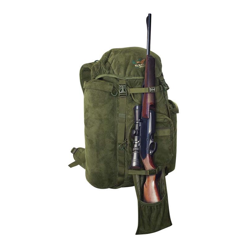 Mochila de caza SUEDE 45 PF con bolsillo para rifle Marsupio