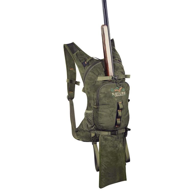 Mochila de caza SUEDE 18 PF con bolsillo para rifle Marsupio