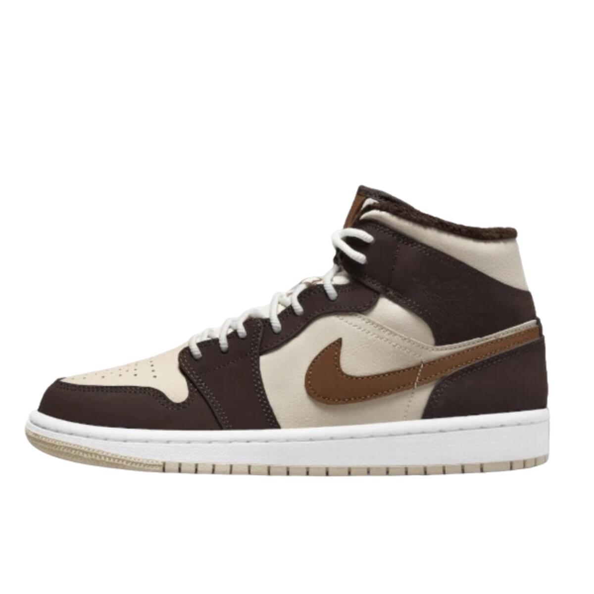 JORDAN Scarpe  1 Mid Brown Basalt