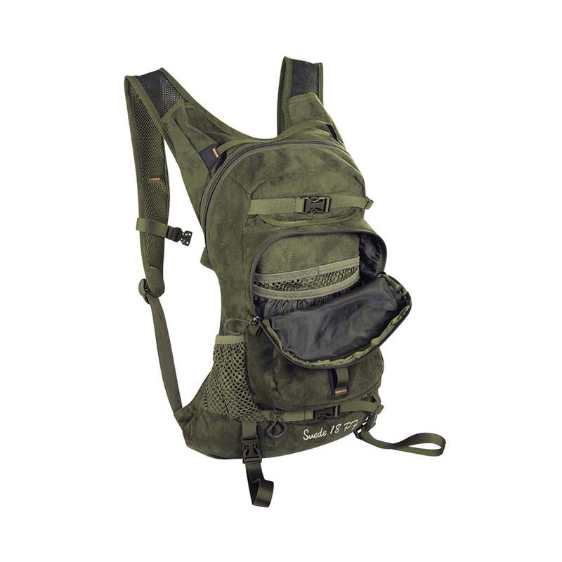 Mochila de caza SUEDE 18 PF con bolsillo para rifle Marsupio