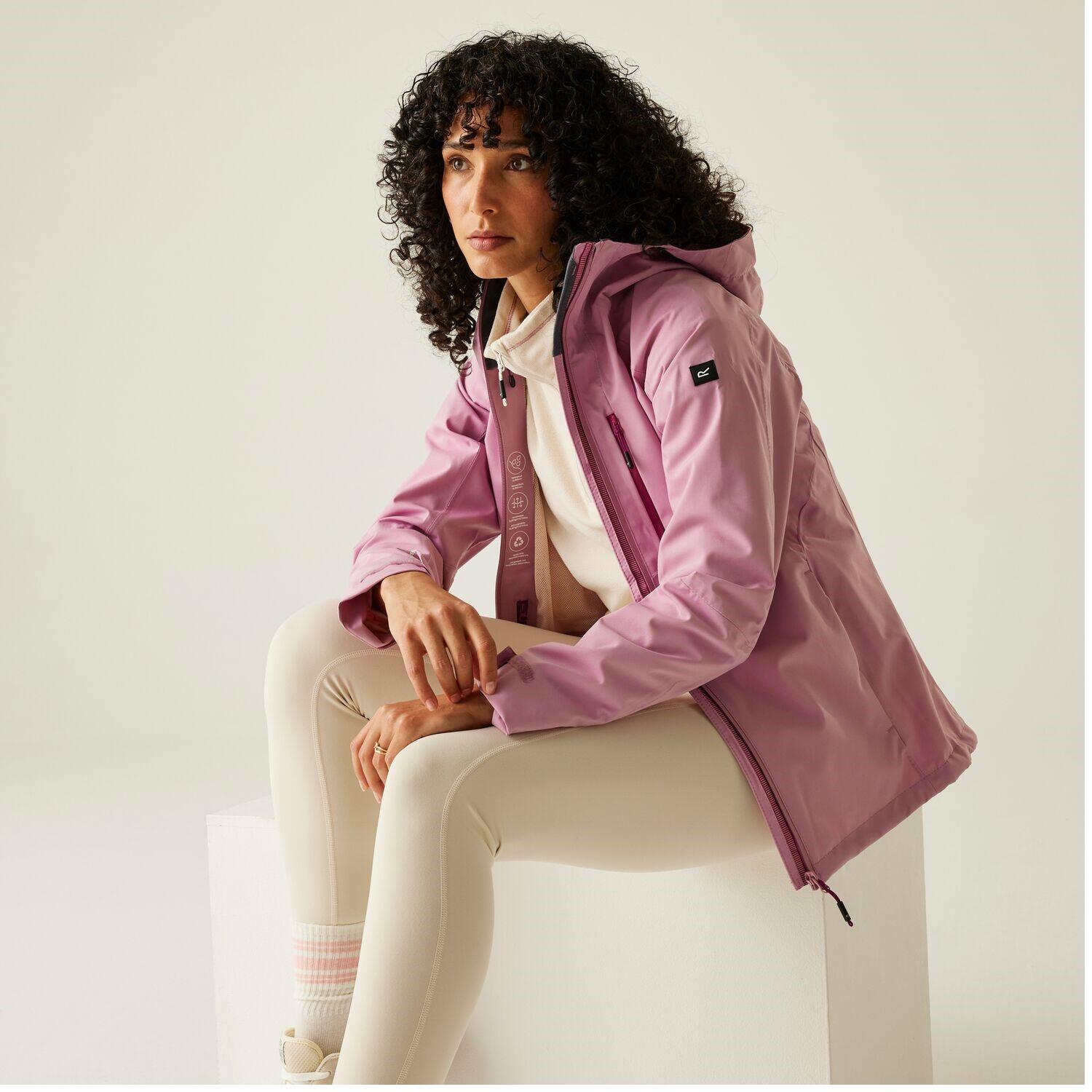 Veste imperméable femme Regatta Birchdale II 4/7