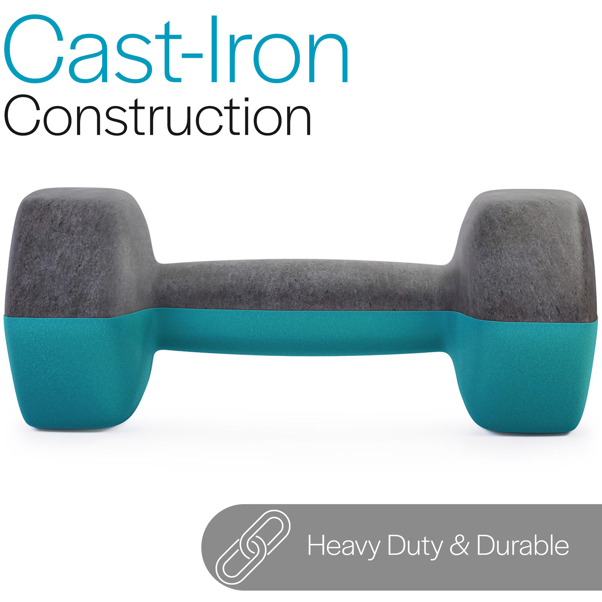 Neoprene Hex Dumbbells Set Of 2 Cast Iron Hexagonal Hand Weights Core Balance 5/6