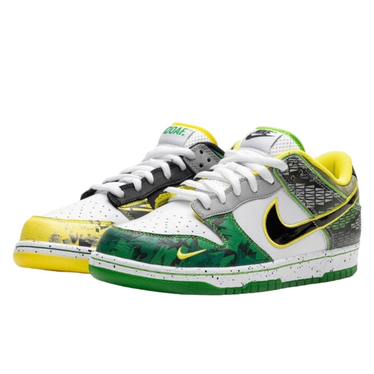 Chaussures  Dunk Low What the Duck Away University of Oregon 2/4