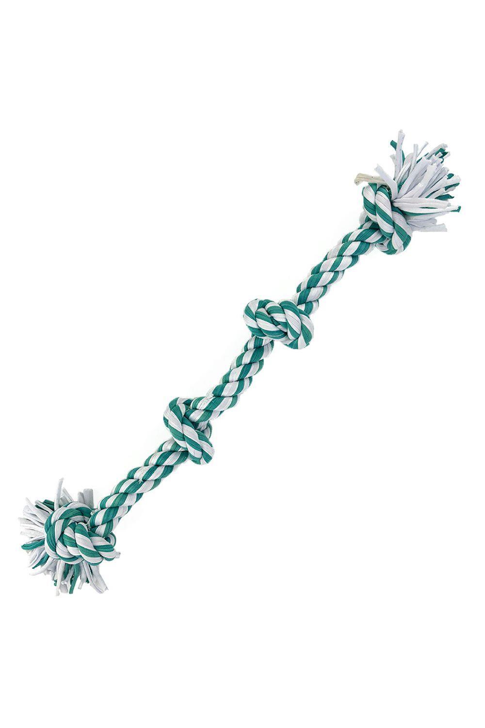 HUGGLEPETS HugglePets Recycled T-Shirt 4 Knot Dog Toy