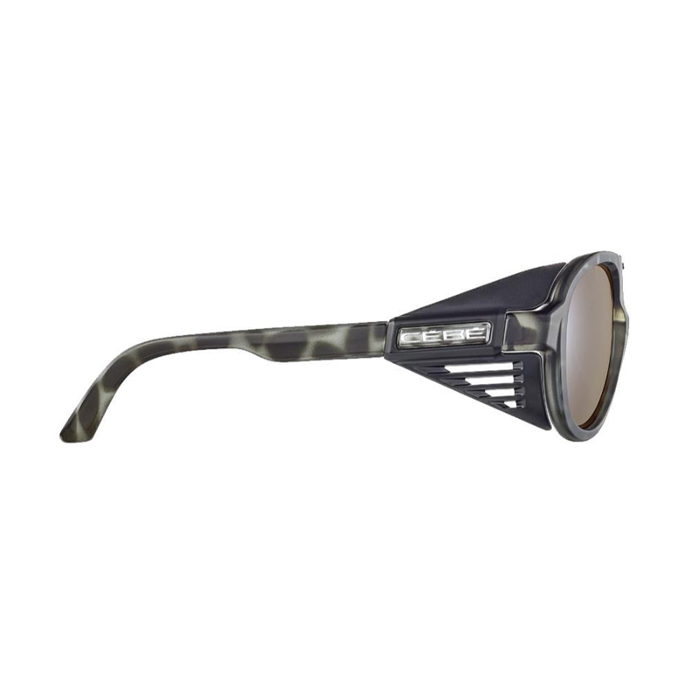 Translucent Dark Shark Tortoiseshell Kult Brown Polarised Cat Sunglasses 3/3
