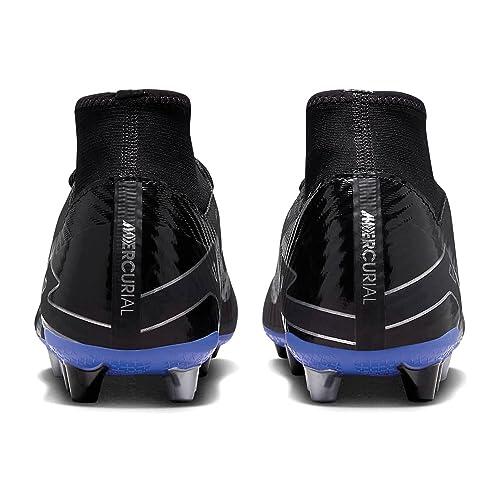 Nike Zoom Superfly 9 Academy - Scarpe da Calcio Uomo, Nero e Blu, Taglia 45 EU 6/6