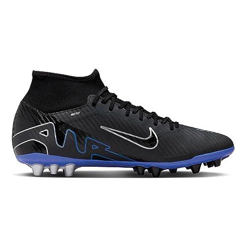 Nike Zoom Superfly 9 Academy - Scarpe da Calcio Uomo, Nero e Blu, Taglia 45 EU 3/6