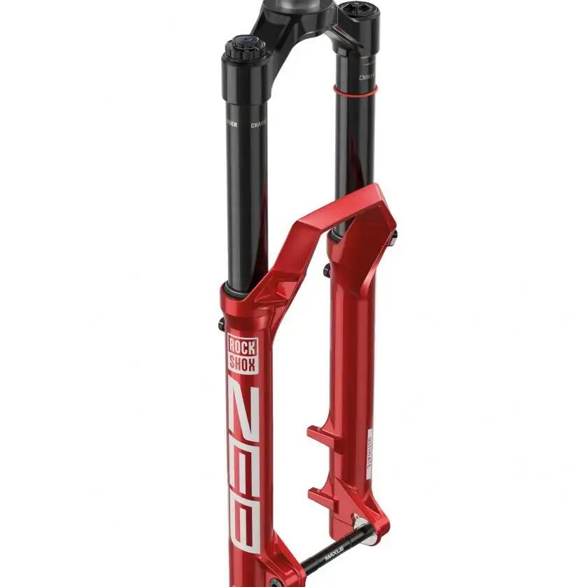 RockShox ZEB Ultimate RC2 Boost 27.5+/29" 160mm suspension fork, red.