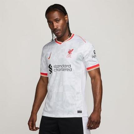 Maillot Nike LFC pour homme, Dri-FIT à manches courtes