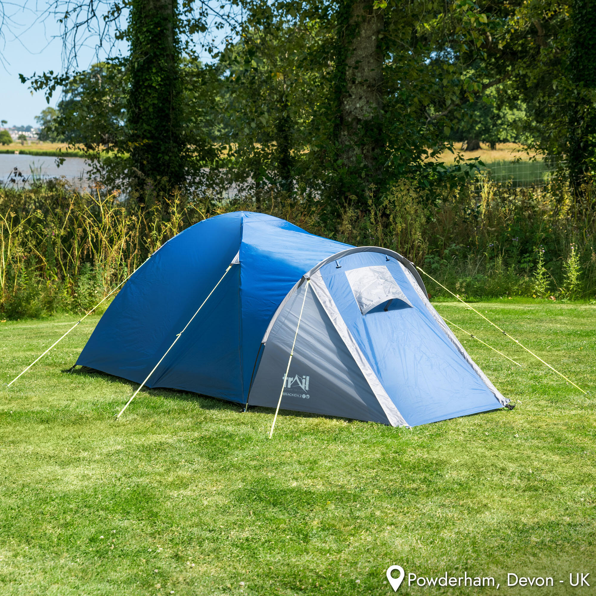 Bracken 2 Man Tent With Porch Waterproof at 3000mm HH Camping
