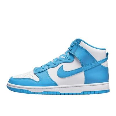 Schoenen dunk high laser blue