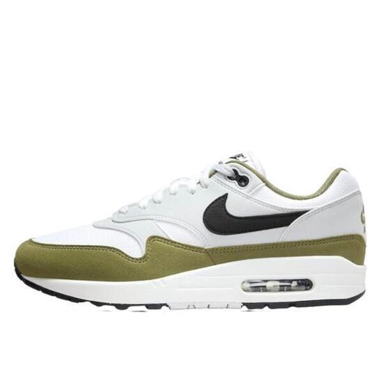Zapatillas Air Max 1 White Black Medium Olive