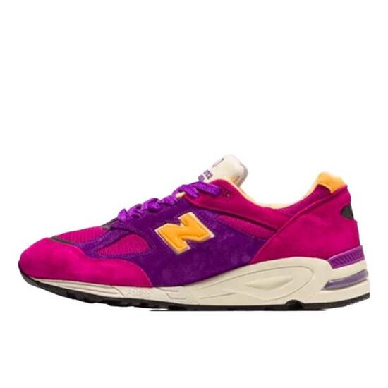 Scarpe 990 v2 Made in USA Teddy Santis Purple Yellow