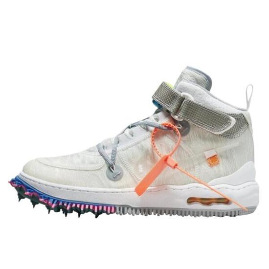 Scarpe Air Force 1 Mid Off-White Clear White