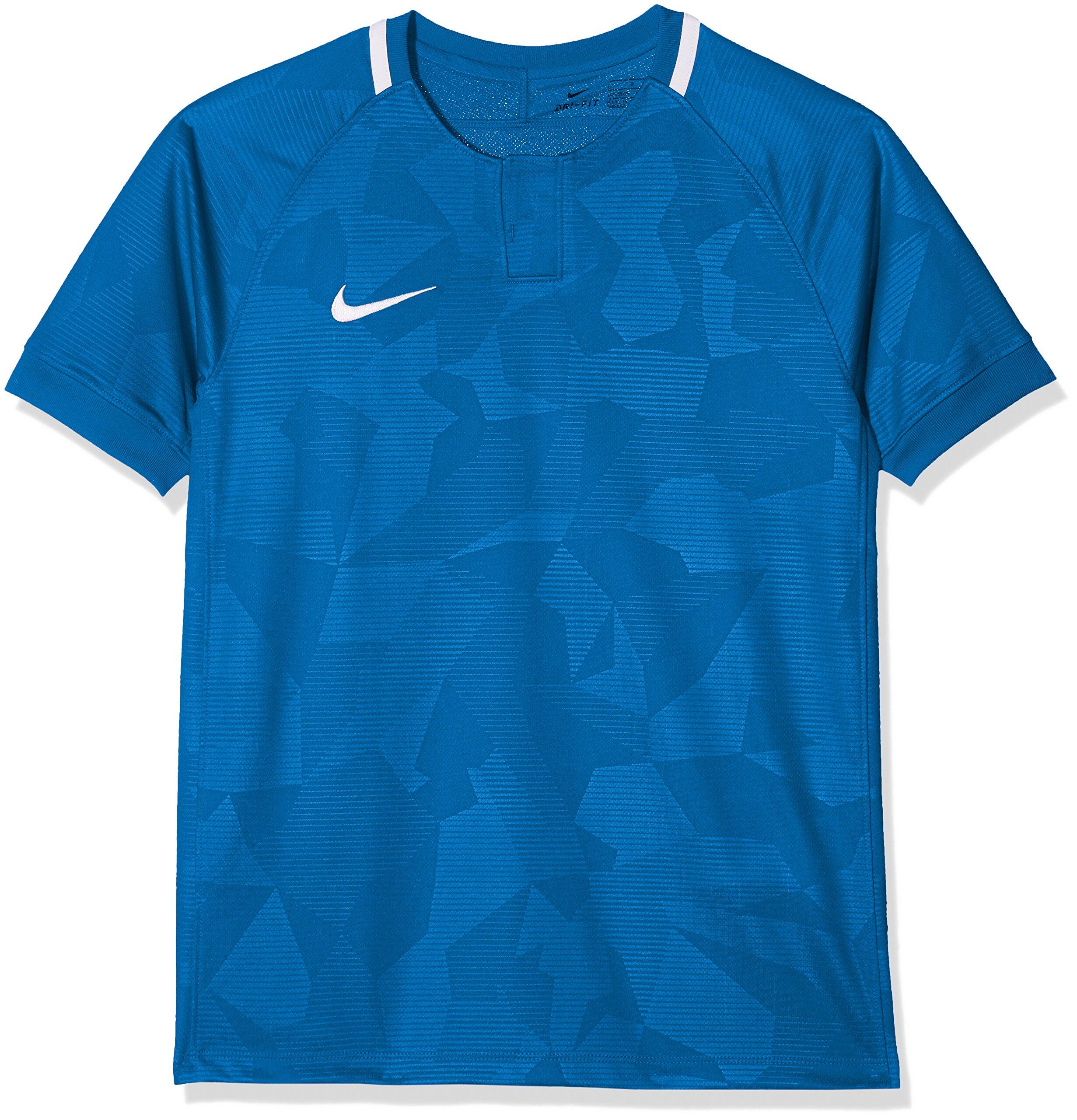 T-shirt Nike Dri-Fit Challenge 2 pour Enfants, Rouge 1/2