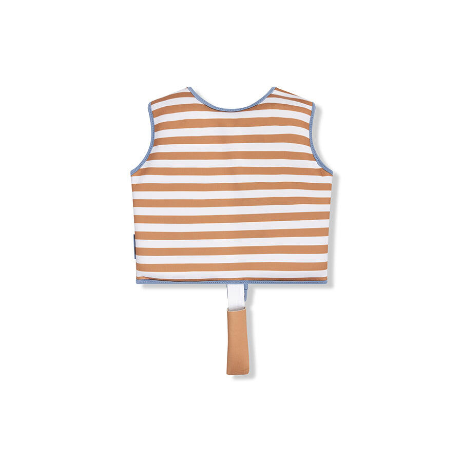 Swim Essentials Schwimmweste - Braun/Weiß - Softlines - 2/3 Jahre 4/4