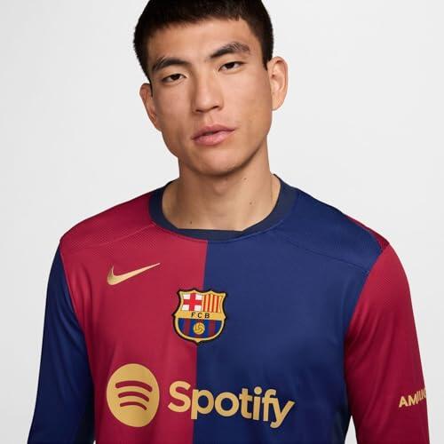 Nike FC Barcelona Dri-Fit Thuis T-shirt 2024-2025 voor Mannen 5/6