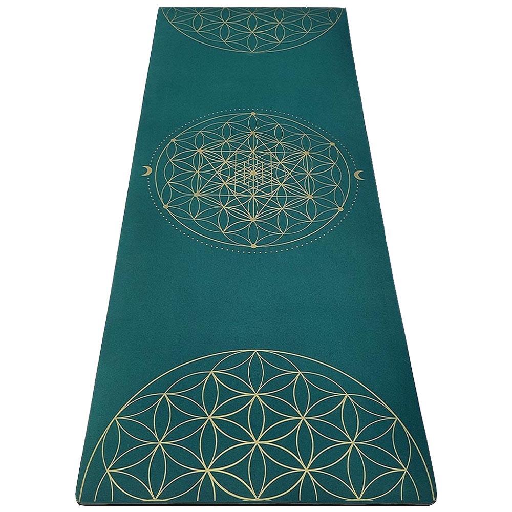 Achamana - Tapis Yoga Tpe & Pu, 6mmx68cmx1,85m, Métatron Vert, Mains Sèches Ou Humides - Tapis De Yoga - Vert - 185 Cm - Decathlon