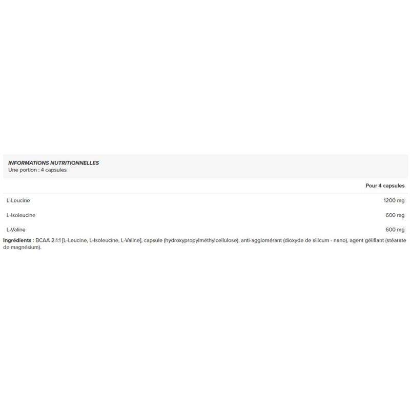 Bcaa | Pure Bcaa 2:1:1(120caps)