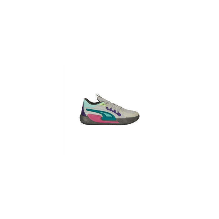Sapatilhas de basquetebol para adultos puma court rider chaos da cinzento