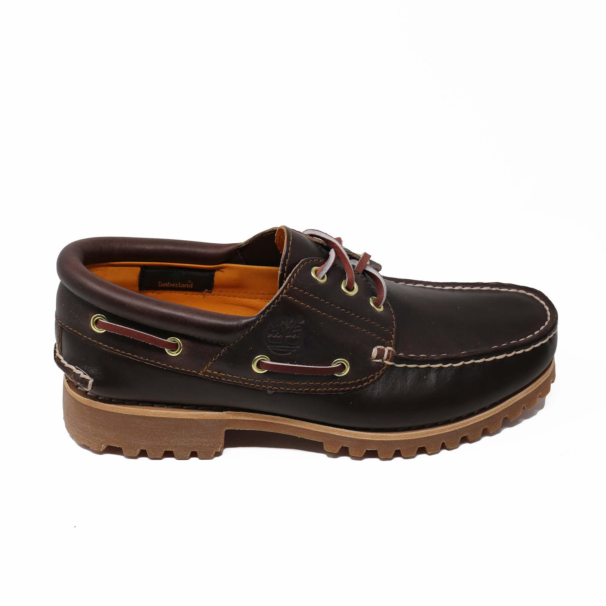 TIMBERLAND Tenisky Timberland Model Authentics 3 Eye Class Barva Hnědý
