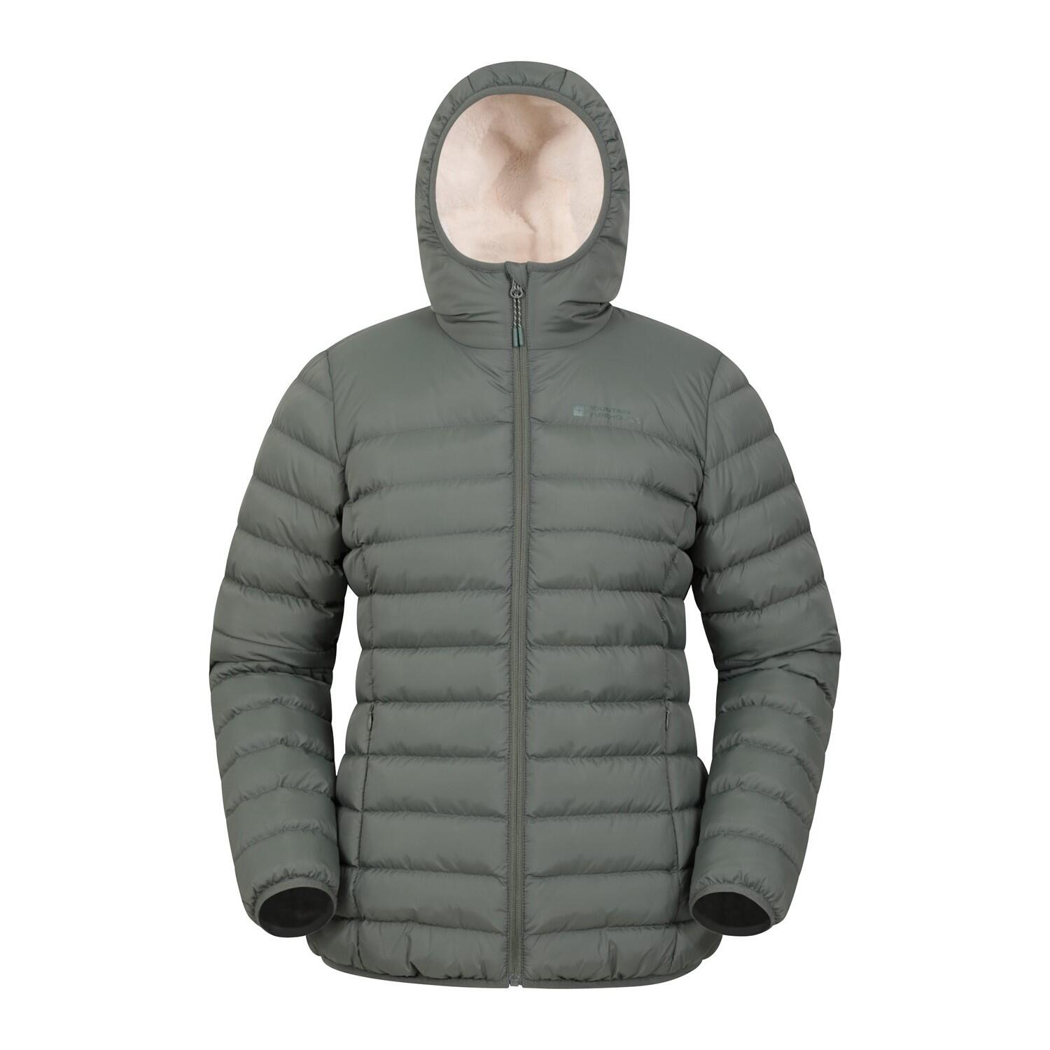 Mountain Warehouse Womens/Ladies Faux Fur Lined Padded Jacket