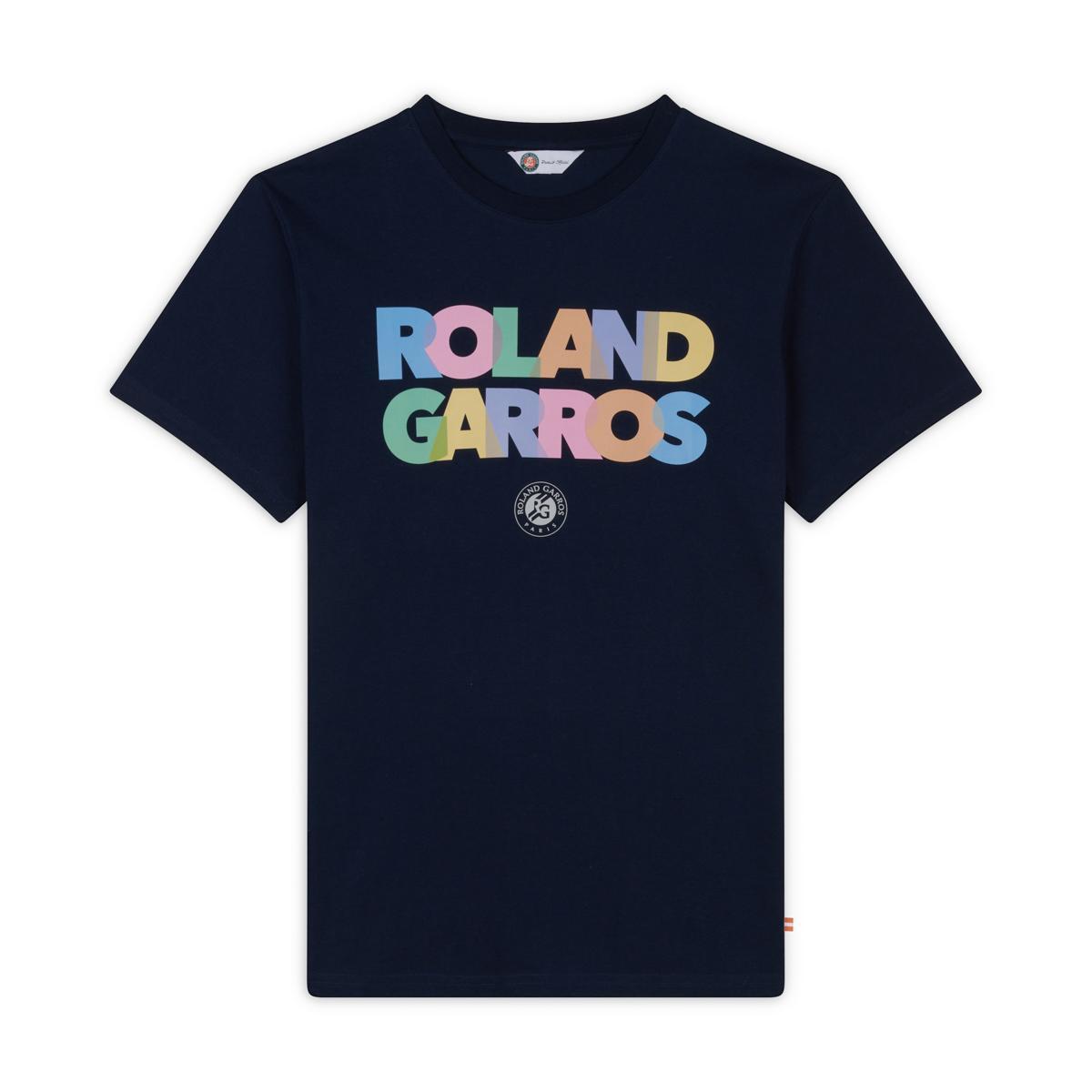 T-shirt Signature homme - Marine 4/4