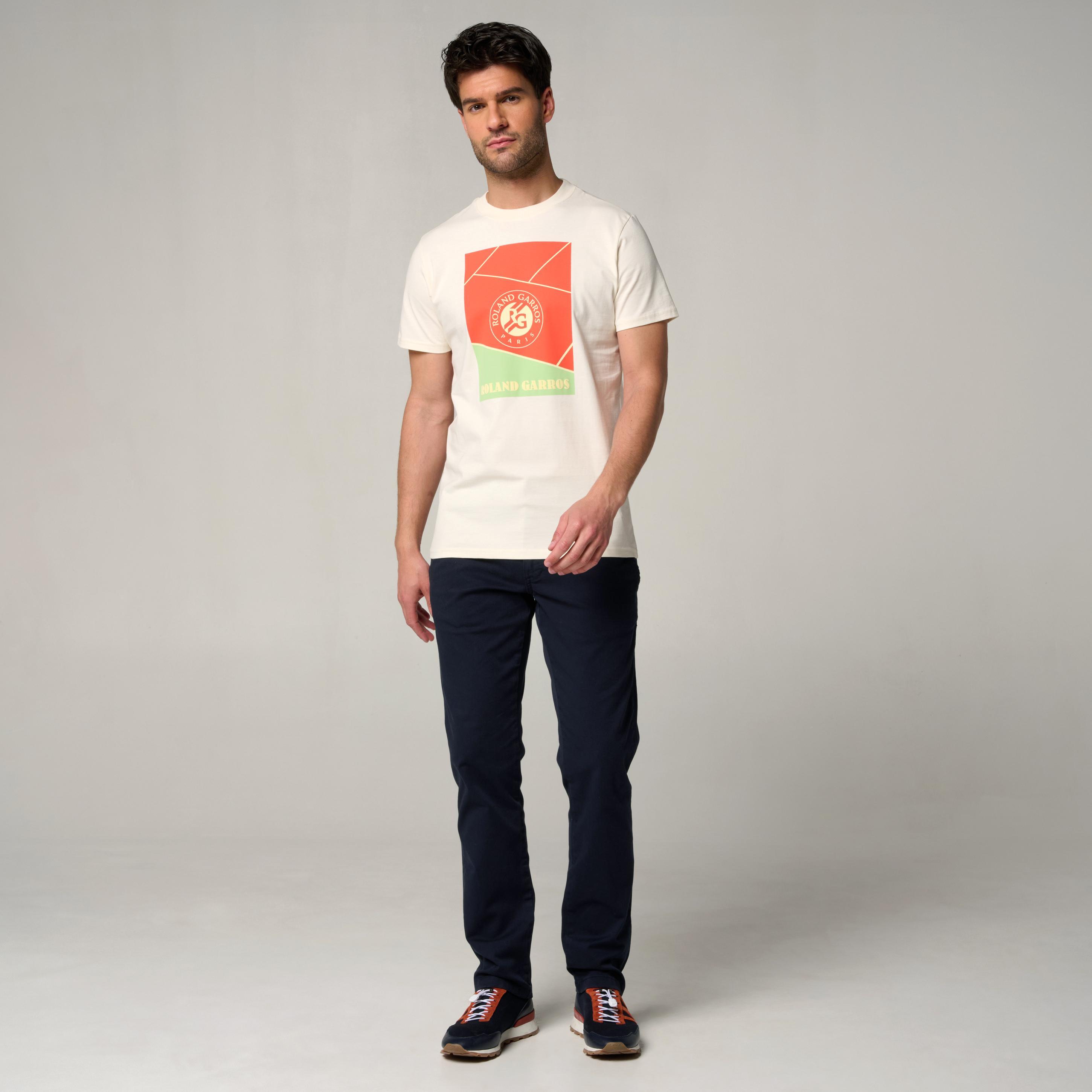T-shirt Court homme Roland-Garros - Blanc 3/5