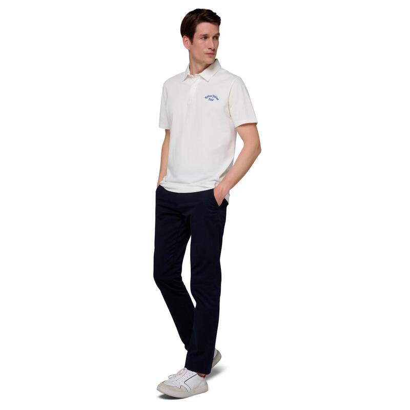 Polo Stripes Homme - Ecru
