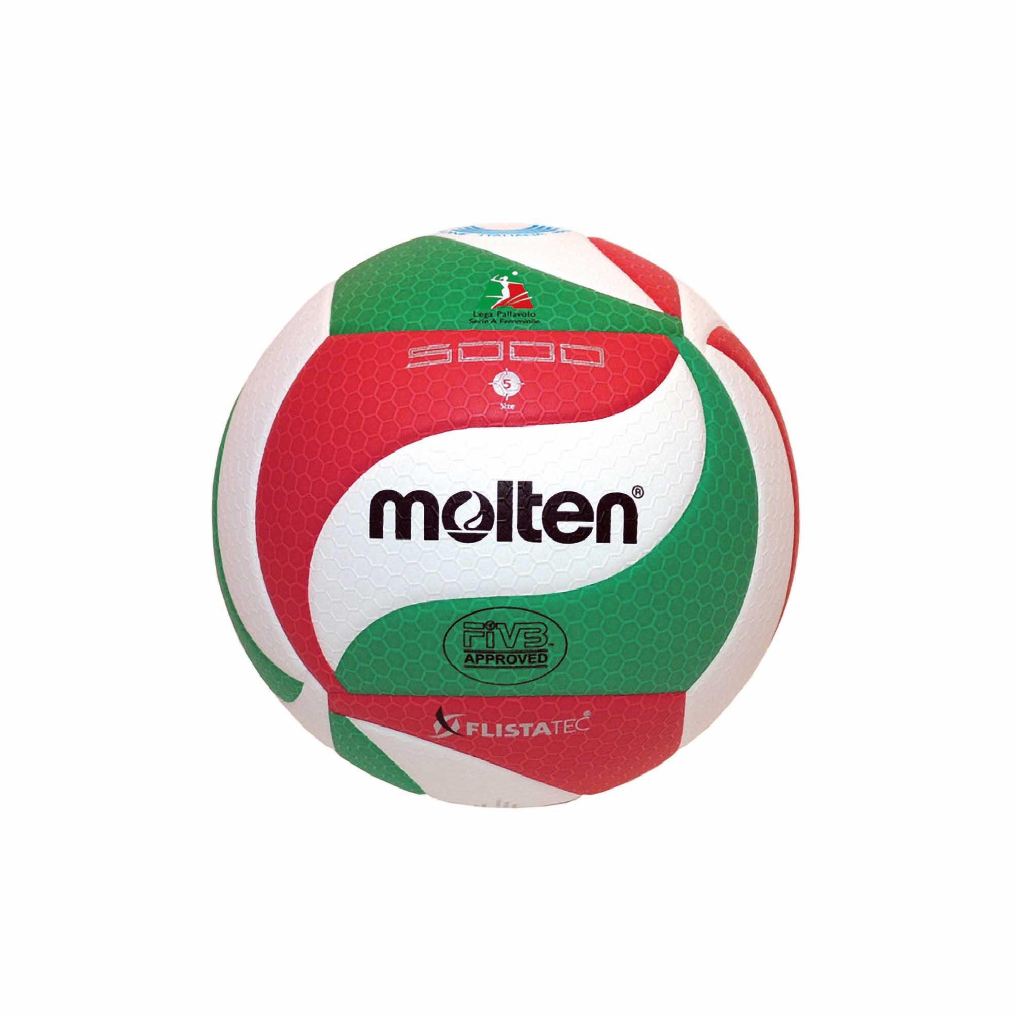 Molten - Balle Multicolore Fondu Flistatec V5m5000 Adulte - Ballon De Volley - Multicolore - 5 - Decathlon