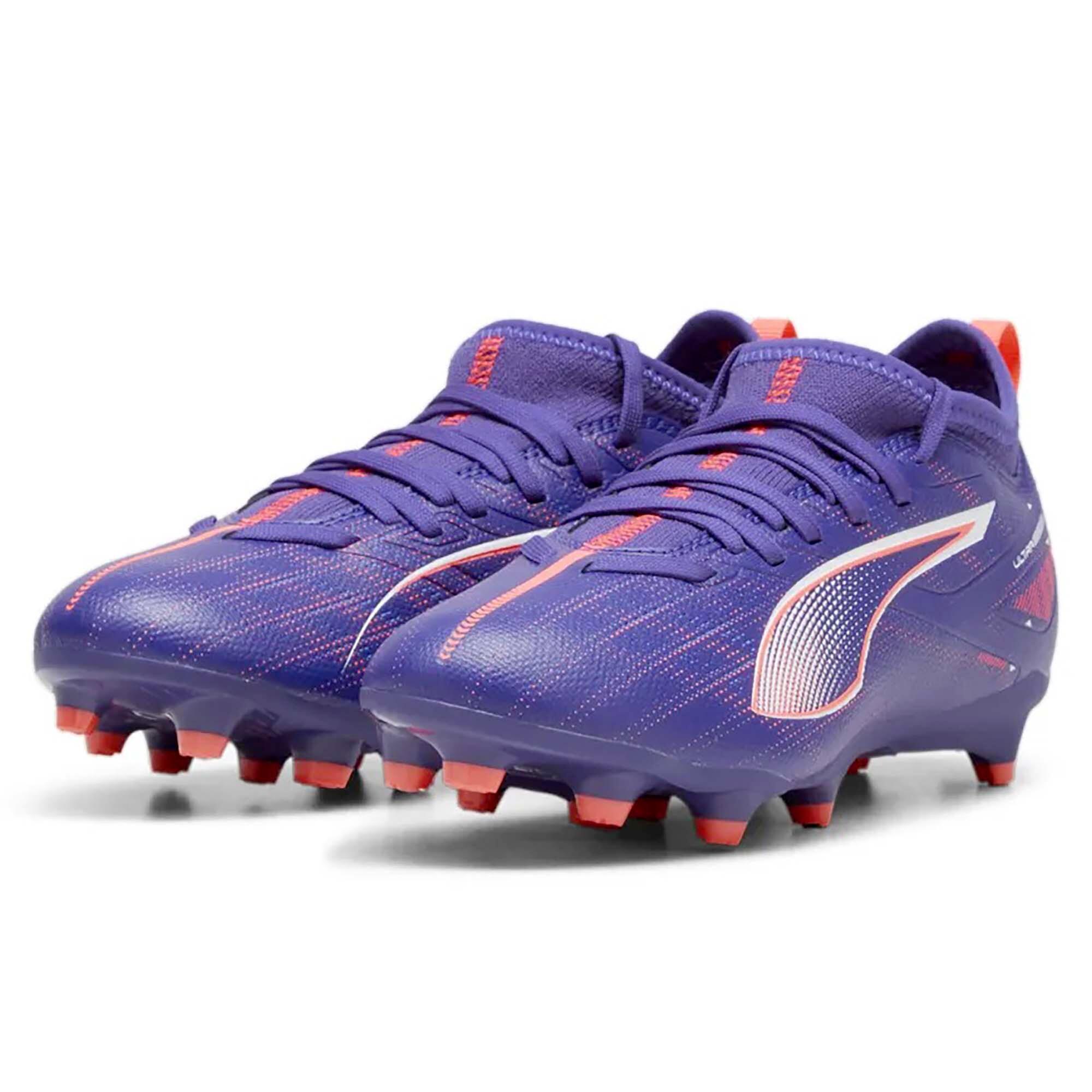 Chaussures De Football Puma Ultra 5 Match Fg/Ag Jr Enfant 3/5