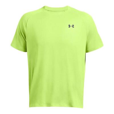 Under armor ua tech getextureerd ss t-shirt volwassenen