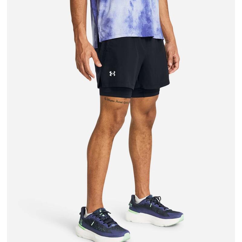 Short Under Armour Short Ua Launch 5 2-En-1 Adulte