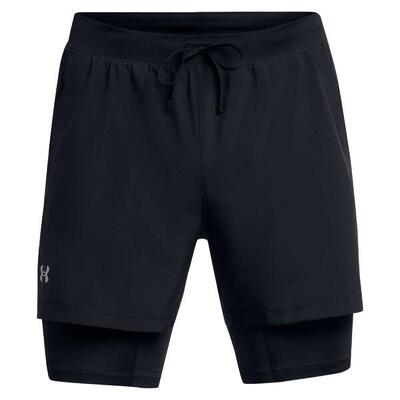 Pantaloni Corti Under Armour Ua Launch 5 2-In-1 Shorts Adulto