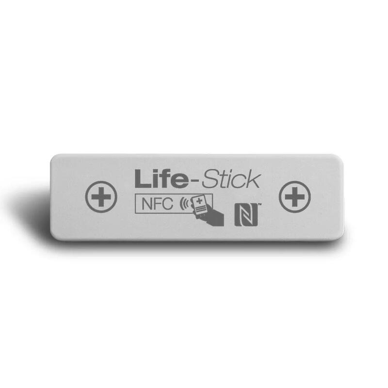 Autocollant LifeStick RIDE - Vos informations vitales et contacts d'urgence
