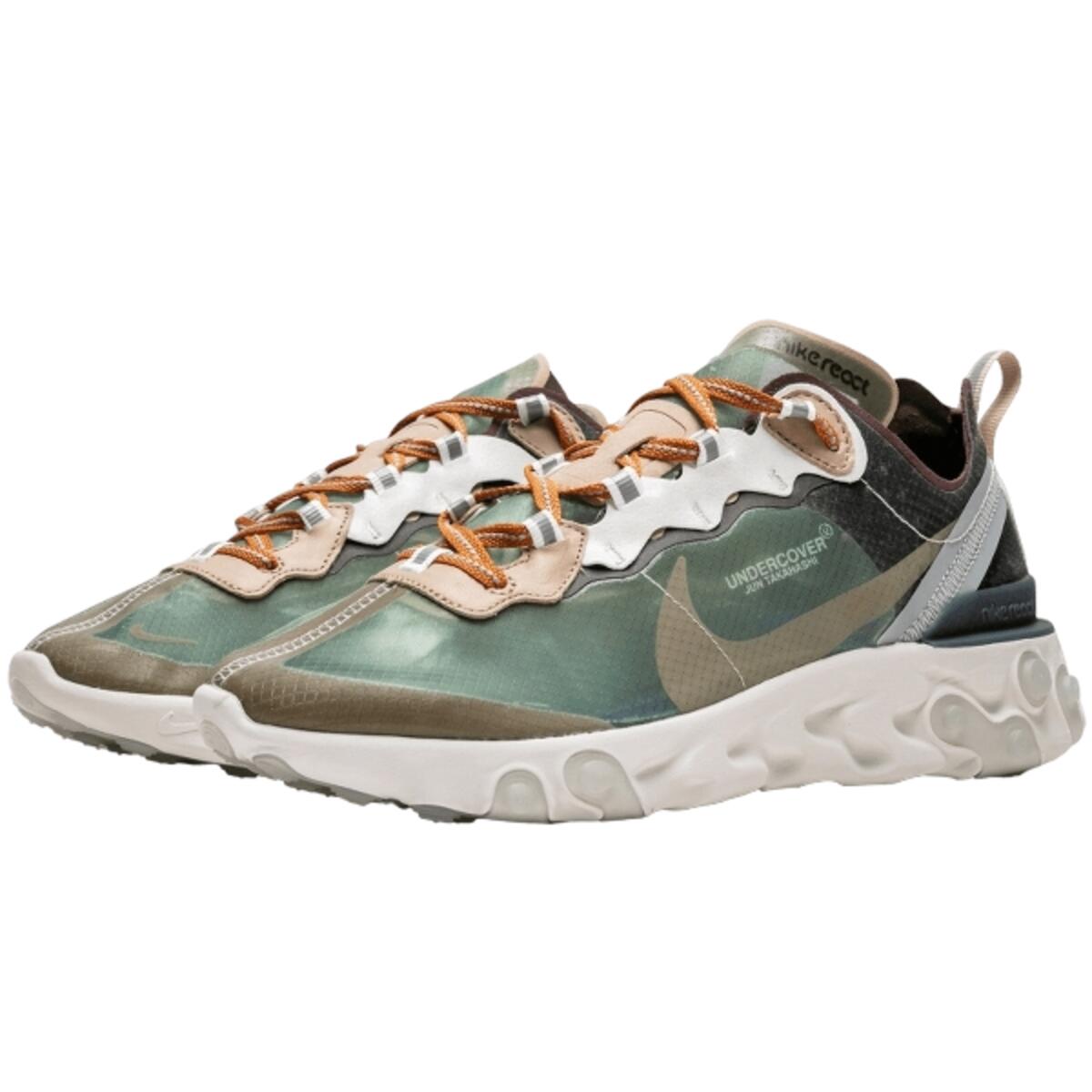 Chaussures  React Element 87 Green Mist 2/4