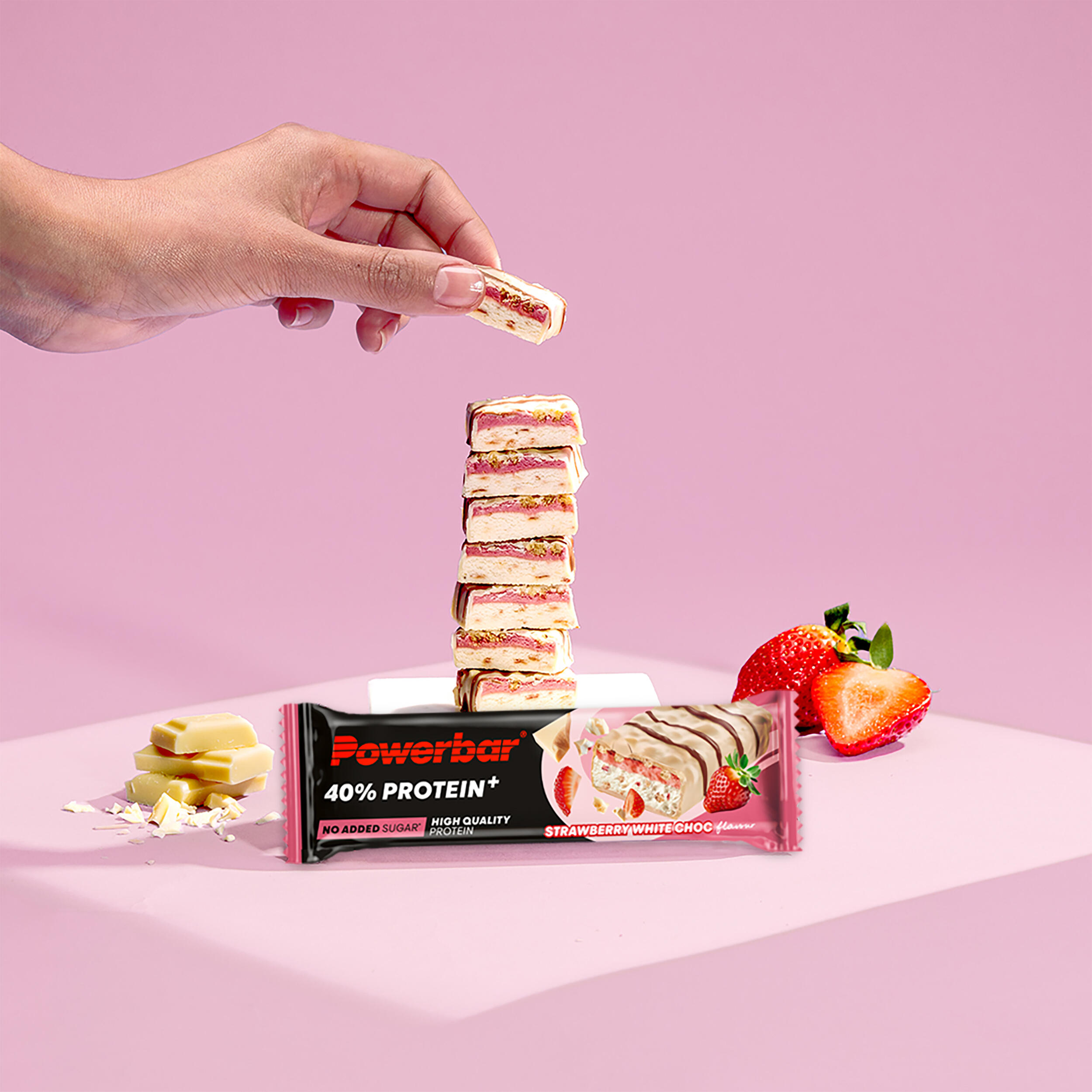 Barre protéinée 40% Crisp 40g PowerBar (lot de 12) 4/7