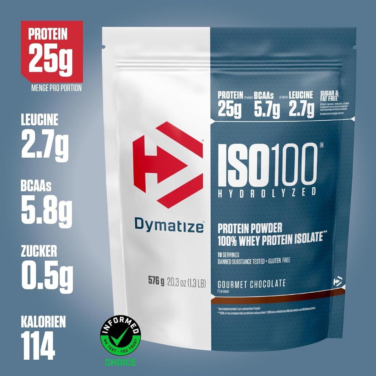 Doy Bag ISO 100 Chocolate 576g Gourmet Chocolate 3/6