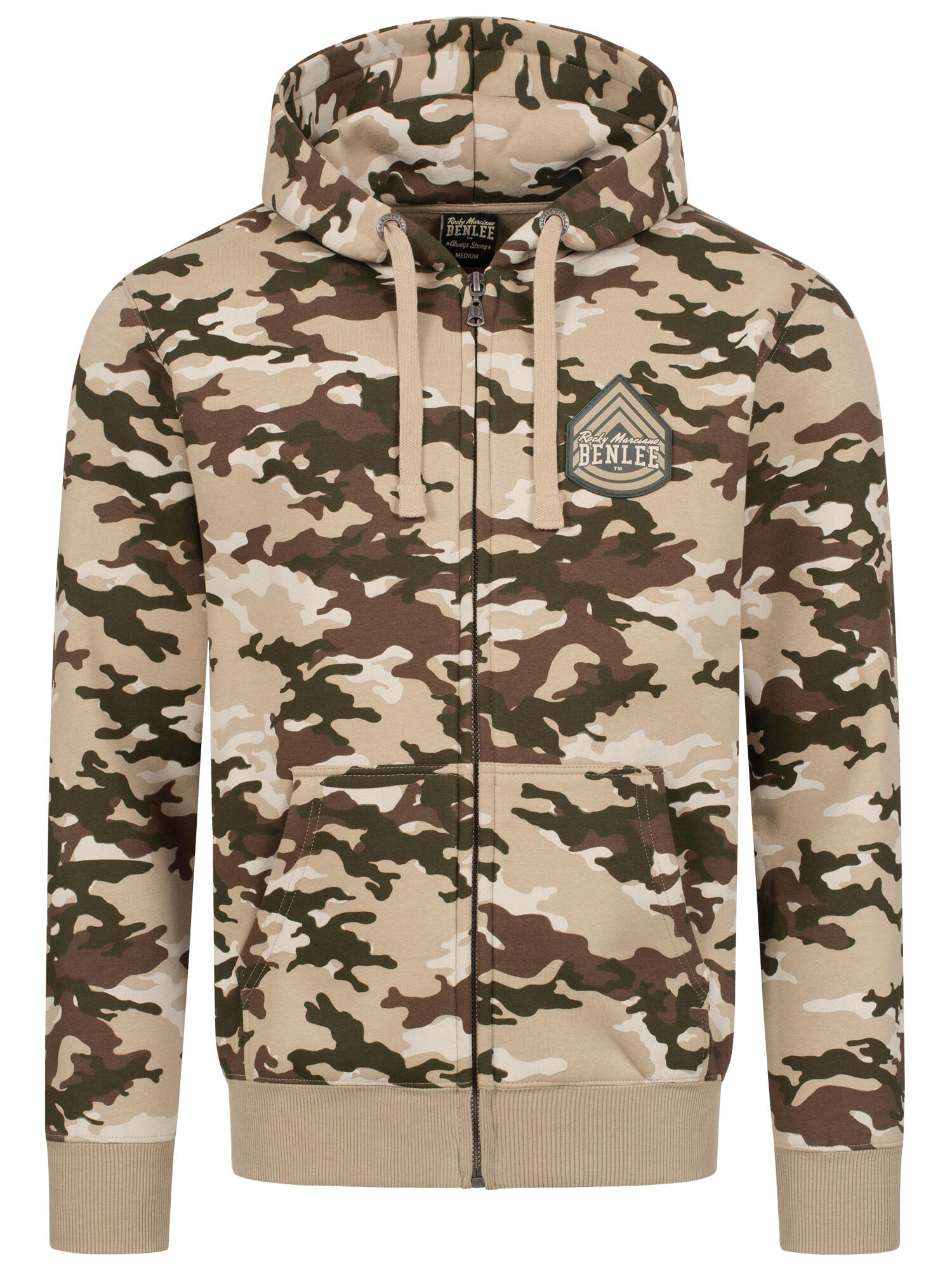 BENLEE Heren sweatjas met capuchon en ritssluiting, normale pasvorm FREZEN 2/5