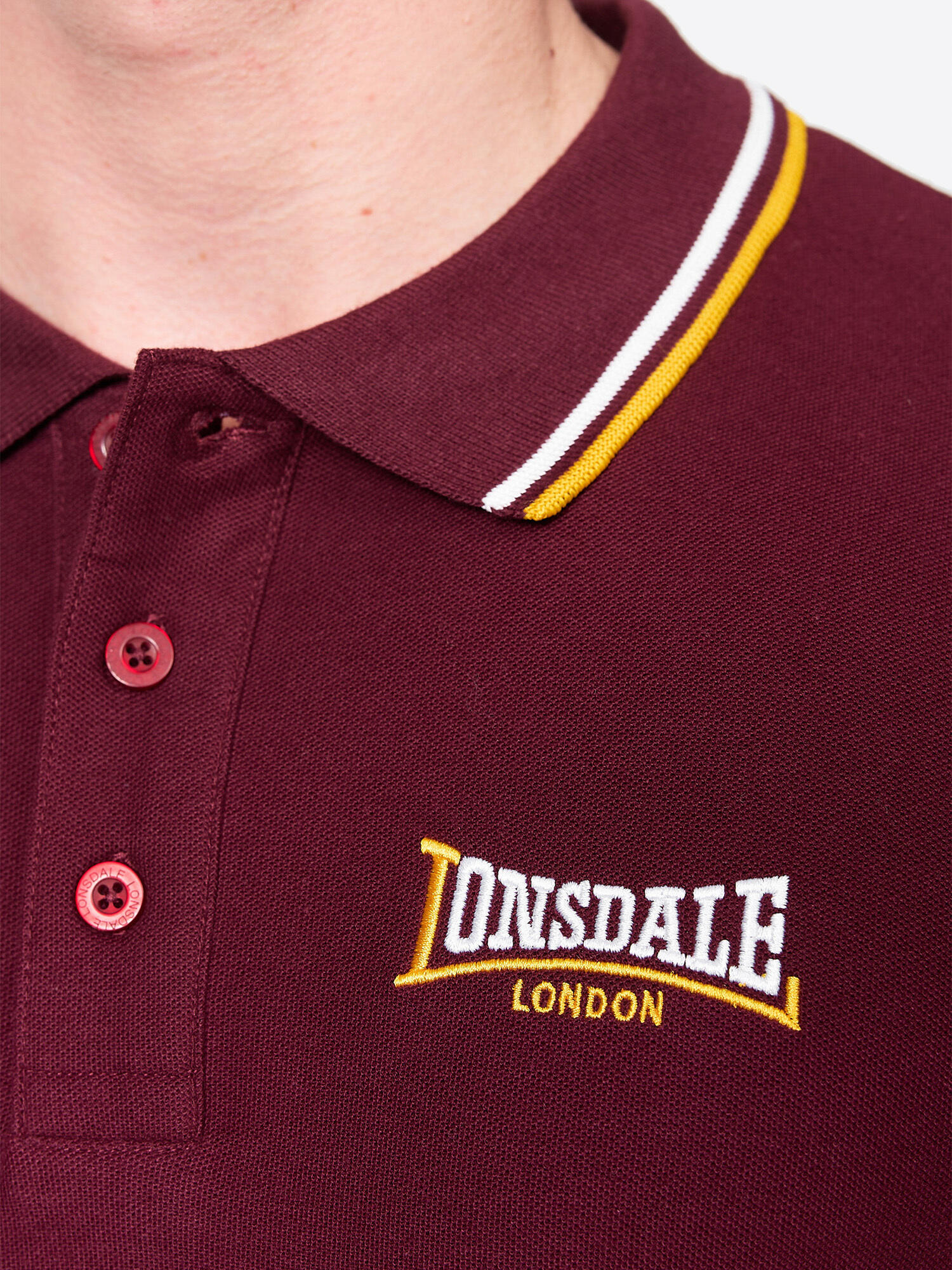 Polo dal taglio classico Lonsdale Velton 5/5