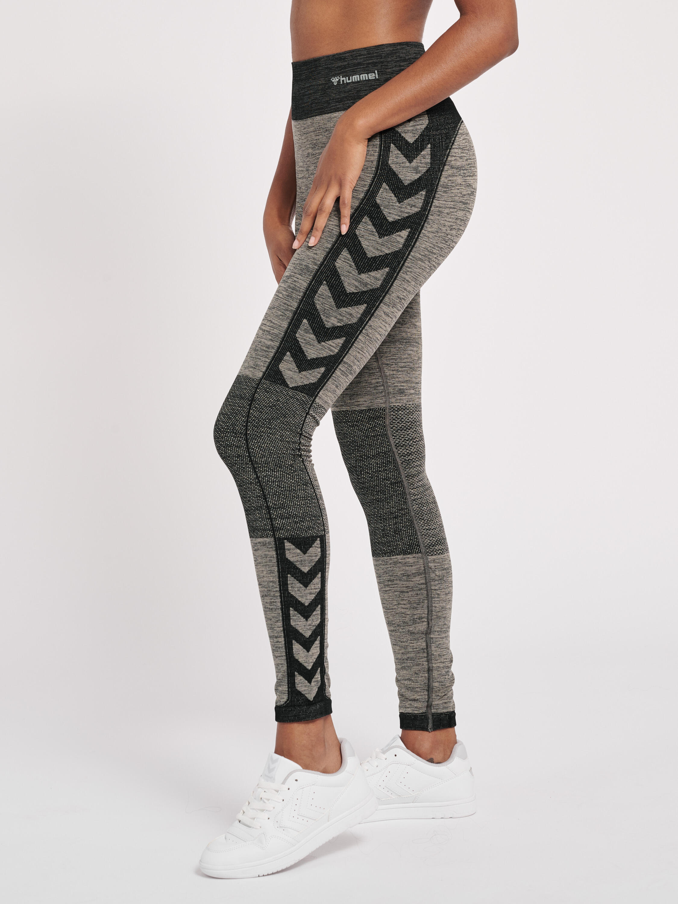 HUMMEL Leggings yoga donna Hmlclea, Pebble Grey