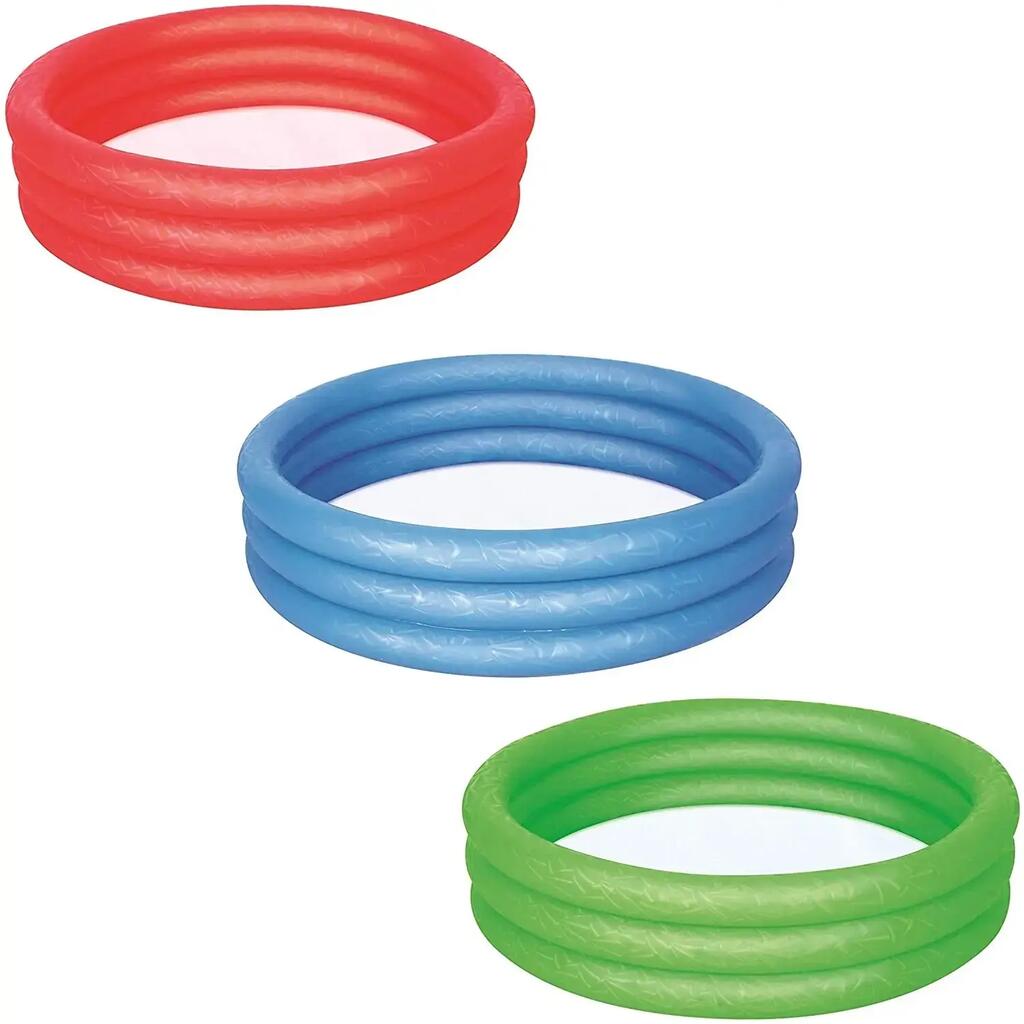 Trojkomorový bazén Bestway 102 x 25 cm