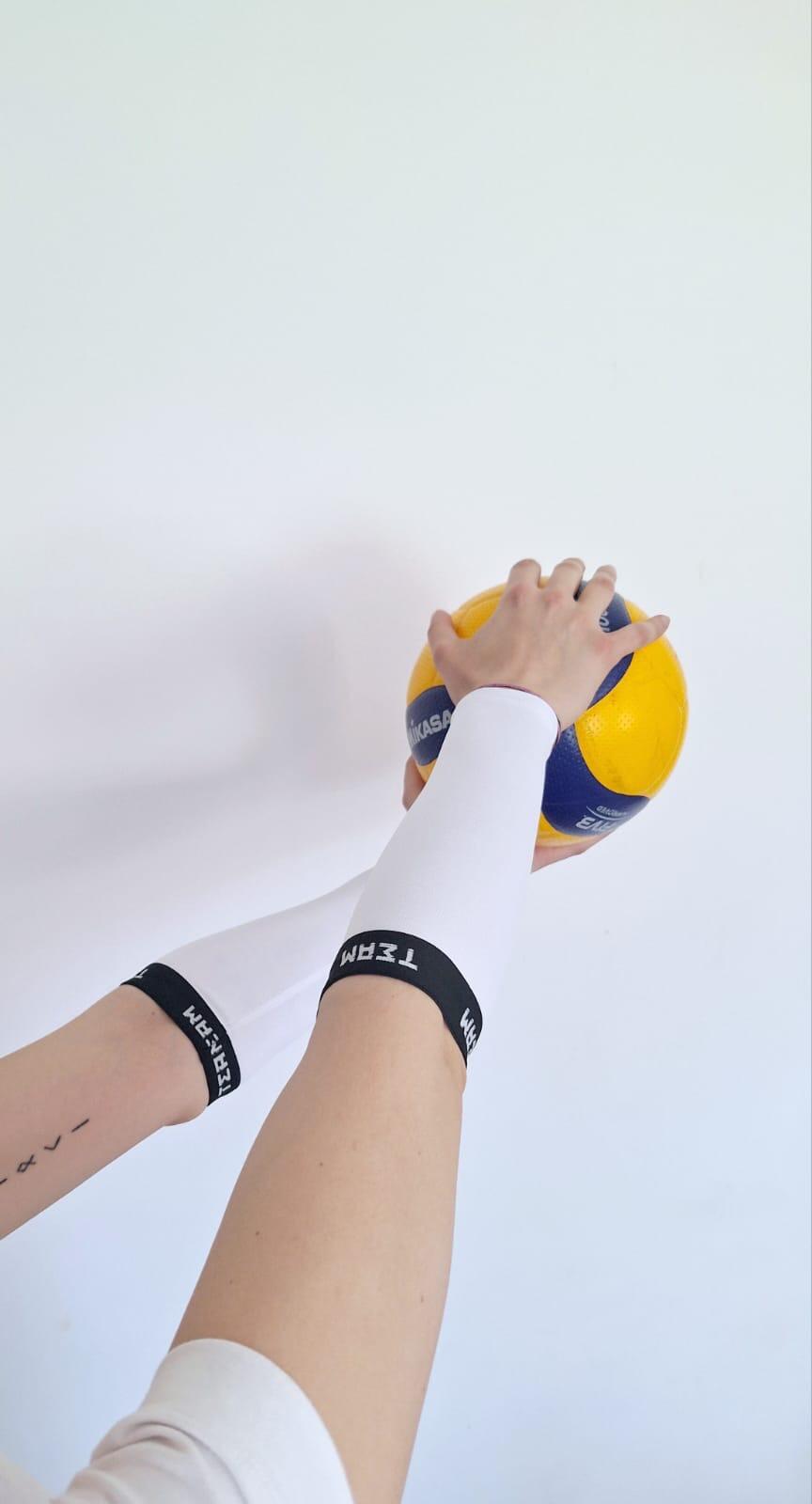 Rękawki siatkarskie unisex JG TEAM bioactiv krótkie 4/6