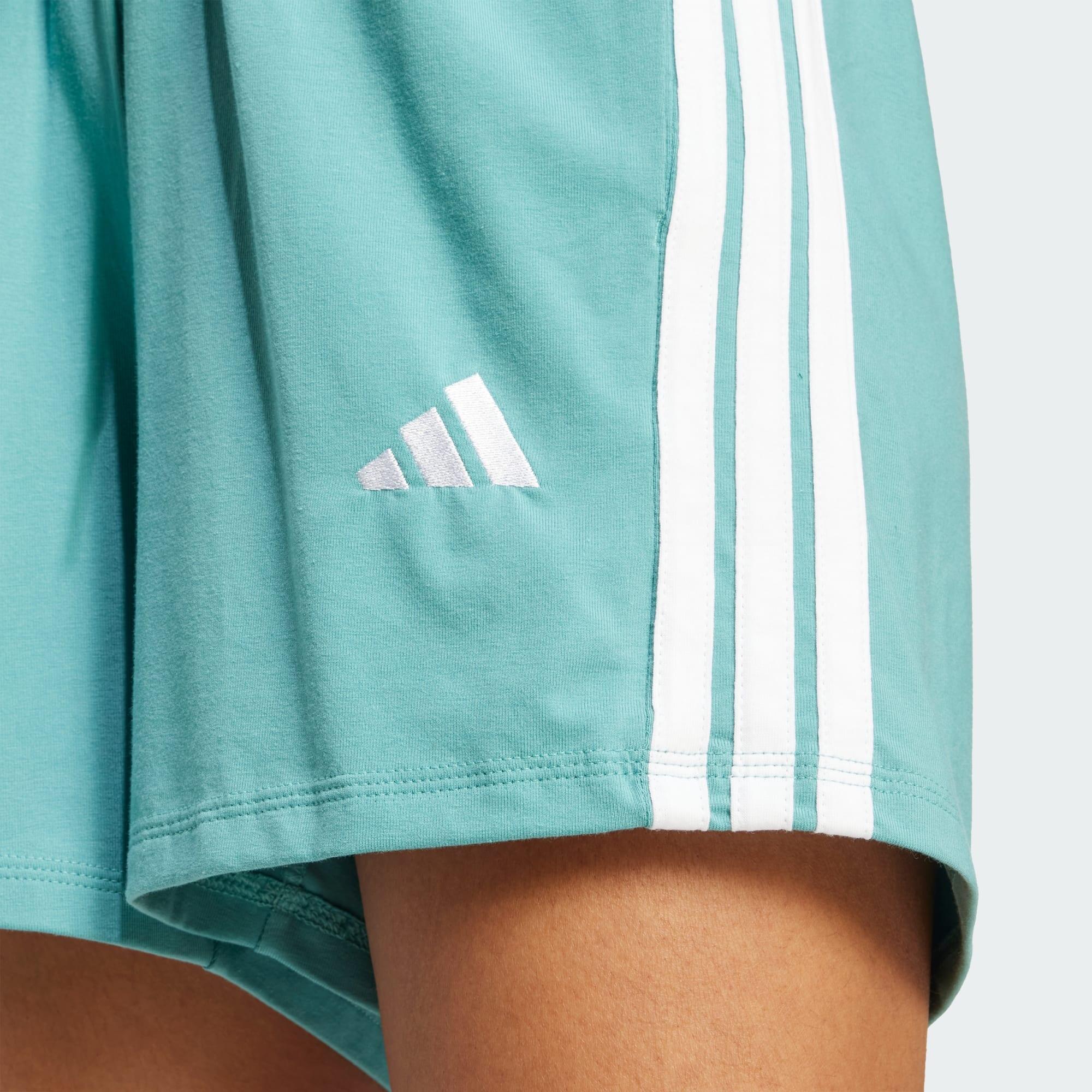 Essentials 3-Stripes Cotton Short 4/5