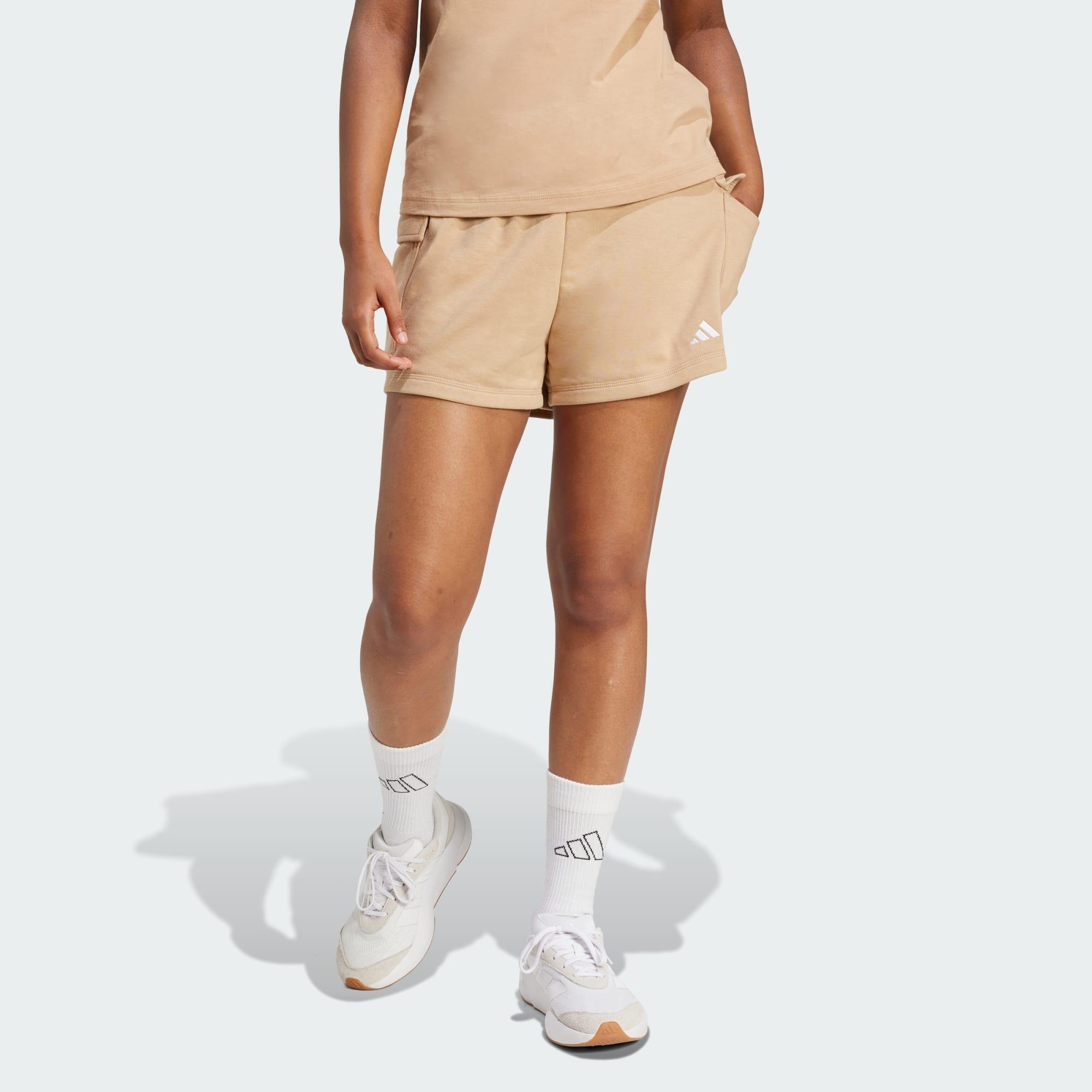 ADIDAS Essentials Small Logo French Terry Cargo Short
