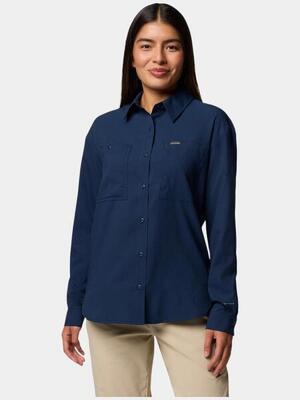 Wandelshirt dames silver ridge utility