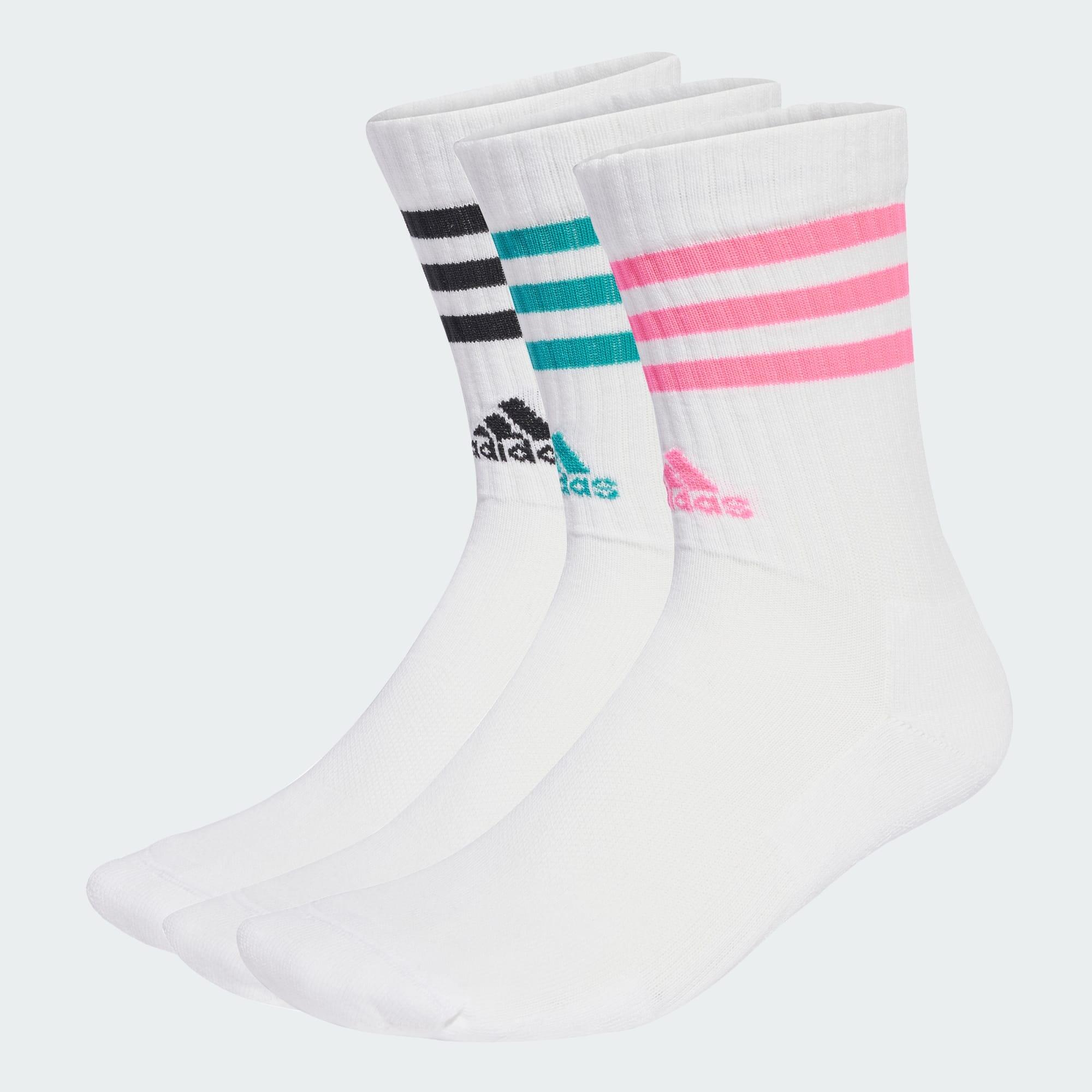 3-Stripes Cushioned Crew Socks 3 Pairs 5/5